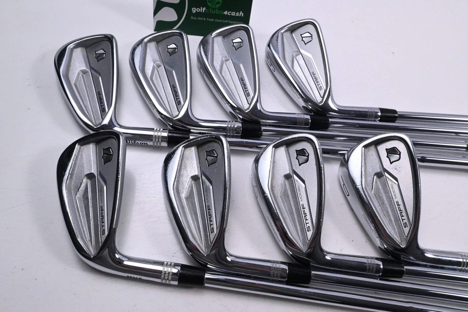 Wilson Staff Model CB 2024 Irons / 3-PW / Stiff Flex Dynamic Gold Mid 115 S300 - Image 2 of 4