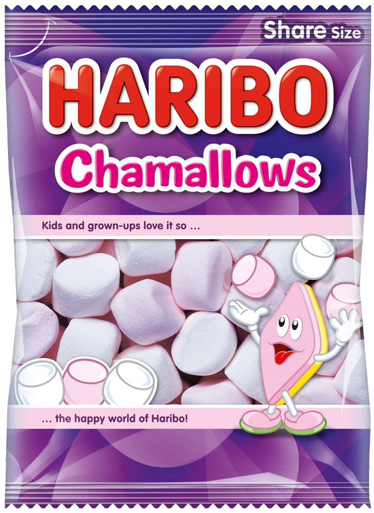 Buy Haribo Chamallows 250g, 12Pack Danish Marshmallow Candy Online