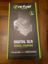 DIGIPOWER RE-FUEL RF-DSLR-500C VIDEO CAMERA TRAVEL CHARGER FOR CANON CAMERA