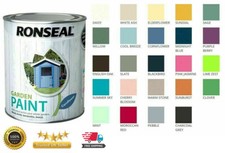 Ronseal Outdoor Gartenfarbe - für Außen Holz Metall Stein Ziegel - alle Farben