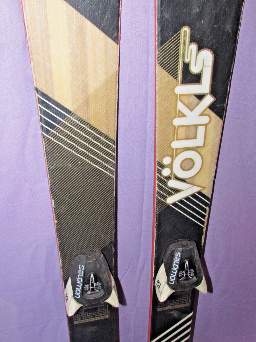Volkl Gotama Jr kid's all mountain skis 128cm with Salomon Volkl Gotama Jr kid's all mountain skis 128cm with Salomon