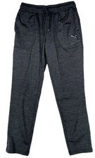 ​Puma Men's Tapered Performance Jogger Pants Running Stretch Heather Gray Size M