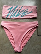 Move To Zero Nike Bandeau Bikini High Waist Bottom   Choose Your Size  