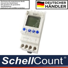 Zeitschaltuhr digitale Timer für DIN Hutschiene 2 Kanal Schaltuhr