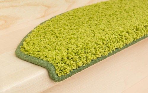 Stufenmatte Treppenmatte Shaggy Venus 10 Aktuelle Farben Halbrund ! - Bild 26 von 32