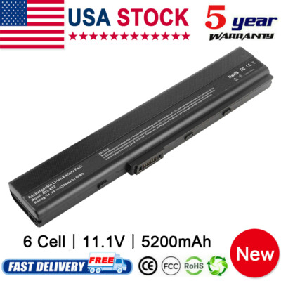 A32-K52 Laptop Battery Replacement for ASUS A52F A52J K52F X52N X52J X52F K5