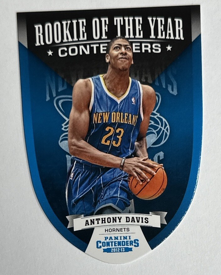 2012-13 Panini Contenders Rookie of The Year Anthony Davis #2