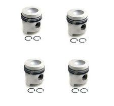 +.020 Over Piston And Rings For Ford New Holland 5000 5100 5200 Tractors + More.