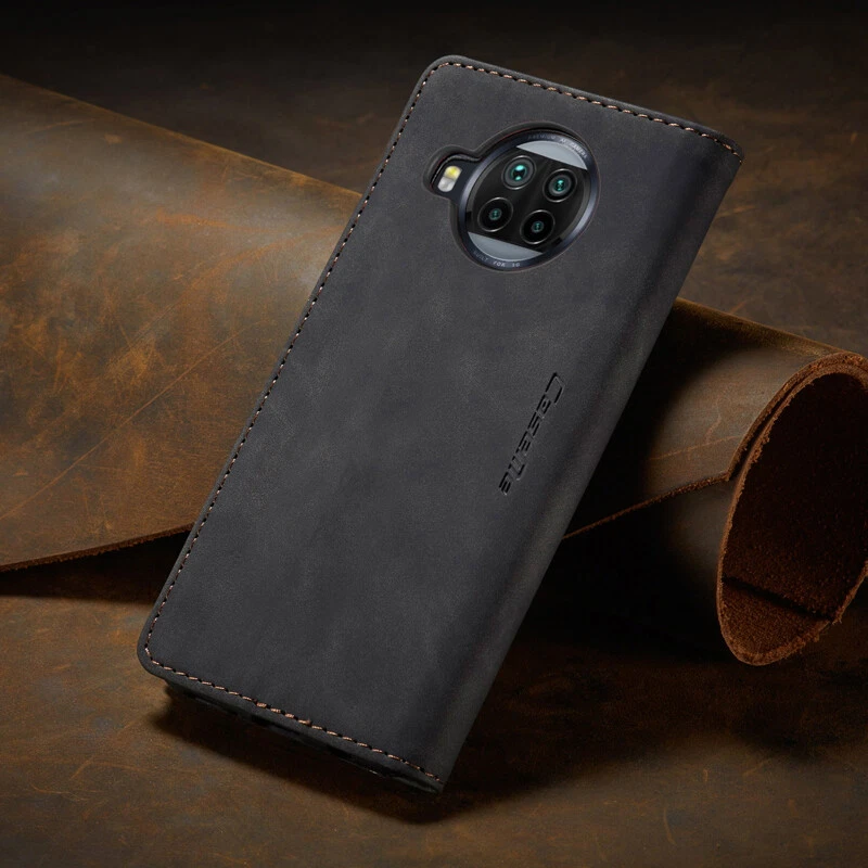 Magnetic Wallet Case Card Slim Leather Flip Cover for Xiaomi Mi 12/13 Lite Pro - Image 4 of 4