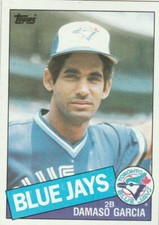 FREE SHIPPING-MINT-1985 Topps #645 Damaso Garcia Blue Jays PLUS BONUS CARDS