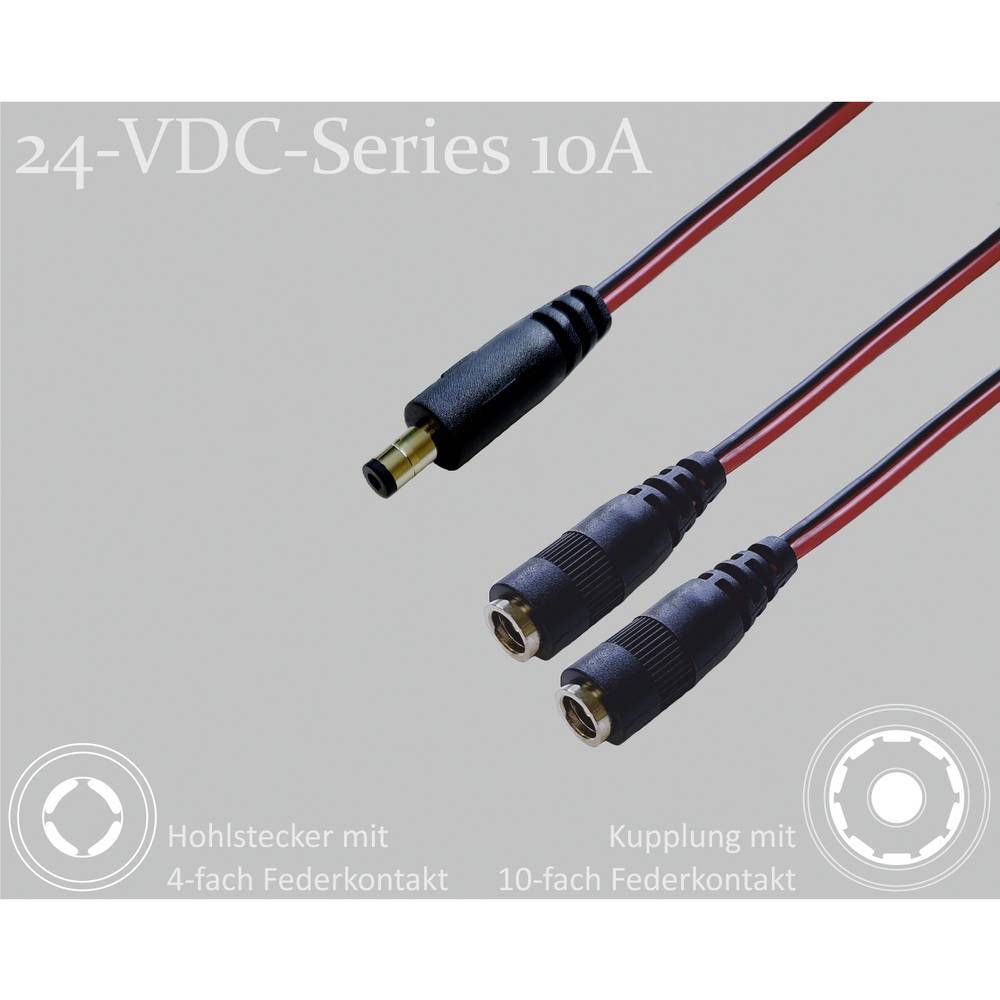 BKL Electronic 075916 Distributore DC Spina a bassa tensione - Accoppiamento CC