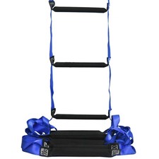 Emergency Fire Escape Ladder 9.8 Feet Portable Safety Rope Ladder Emergency E...