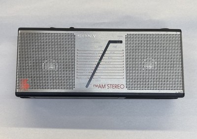 Vintage Sony SRF-A100 AM/FM Stereo Transistor Radio Japan Works 