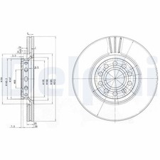 Disque de frein Seat EXEO