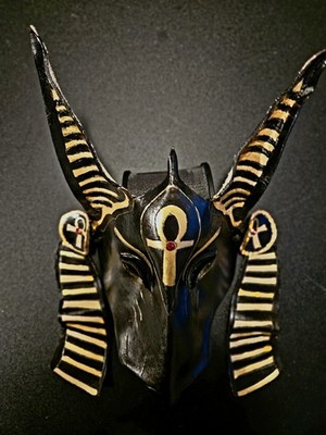 Egyptian Cat Mask-Headdress  Leather Original Design