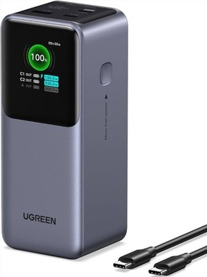 UGREEN Nexode 20000mAh Powerbank 130W Max Schnellladung, USB-C PD 3.0