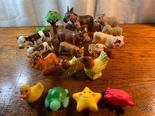 TM Soft & Squeezy Farm Cow Donkey Pig Chicken...