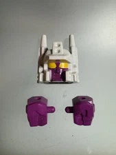 original G1 Transformers ABOMINUS R+L FIST & HEAD parts lot Hun-Gurrr