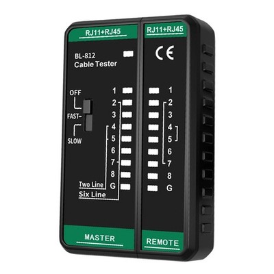 TLP-123A Dual Unit Cable Tester for Long Run Ethernet Wiring Verification