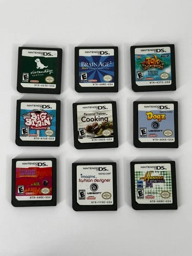 Nintendo DS Game Lot of 9