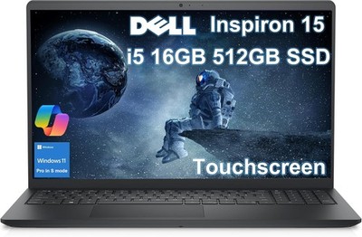 Dell Inspiron 15 Touchscreen Laptop 15.6'' FHD Intel i5-1334U 16GB RAM 512GB SSD