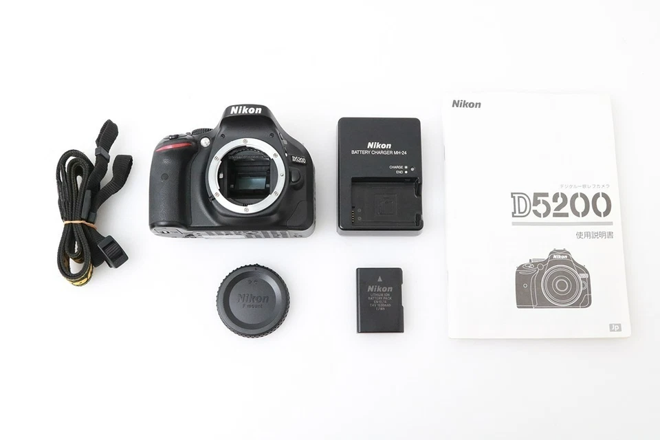 【EXC++】Nikon D5200 Body 24.1MP DSLR Camera From Japan M5126-3U5A - Image 2 of 4