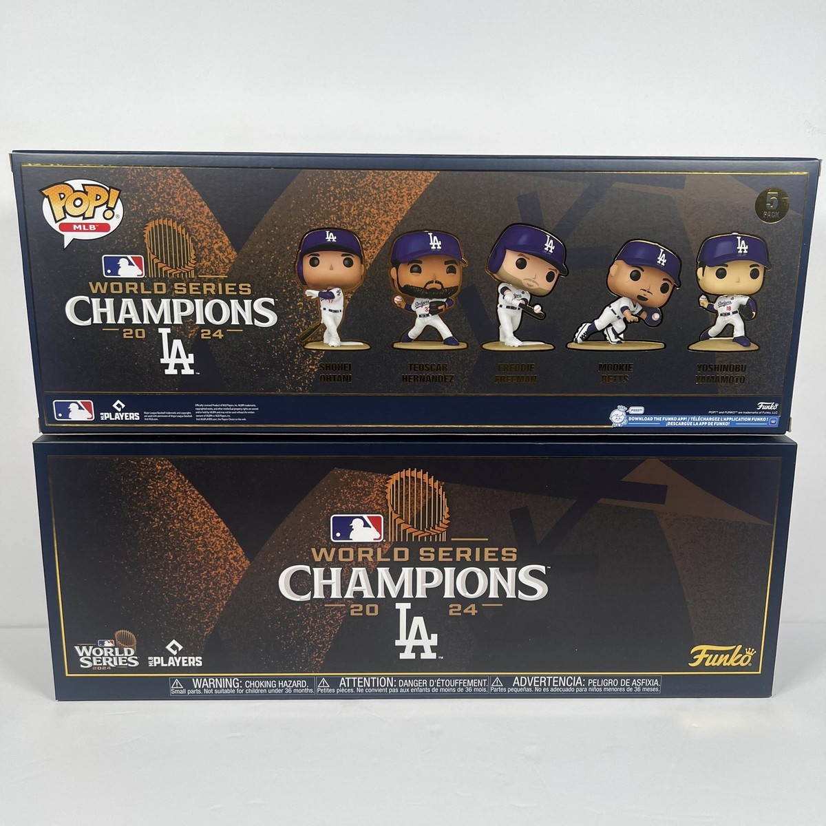Funko Pop! Vinyl: Los Angeles Dodgers 2024 MLB World Series