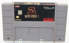 Mortal Kombat 3 Authentic Super Nintendo Game SNES