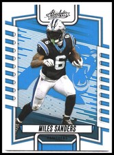 2023 Panini Absolute #48 Miles Sanders Black