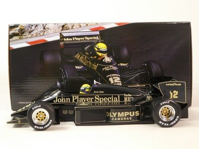 Werk83 Lotus Renault 97T JPS #12 Ayrton Senna Pole Monaco GP 1985 1/18 W18056001