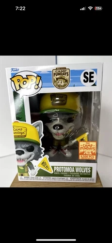 Funko Pop Camp Fundays 2023 Box of Fun Mascot PROTOMOA WOLVES LE 6500 Piece SDCC