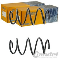 2X Spidan Fahrwerksfedern Vorne Passend FÜR Skoda Octavia VW Golf Touran