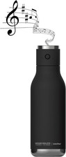 asobu Wireless Speaker Double Wall Insulated Stainless Steel Water Bottle 17 Oz