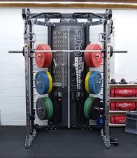 Multi-Gym (Force USA G12) includes all attachments, olympic plates and barbell.