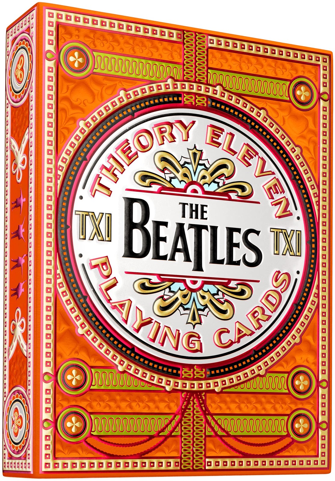Theory11 The Beatles Premium Playing Cards - Orange Deck Officially Licensed Col 4190₽