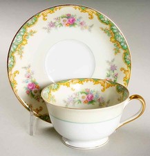 Noritake Jacquin Square Salad / Luncheon Plate — listing 3