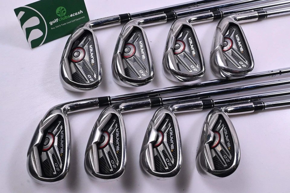 Taylormade Burner 2.0 Irons / 4-PW+SW / Regular Flex Taylormade 85 Shafts - Image 2 of 4