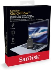 SanDisk QuickFlow SD SDHC SDXC UHS-I Card USB-A Reader SDDR-C731-GNANN