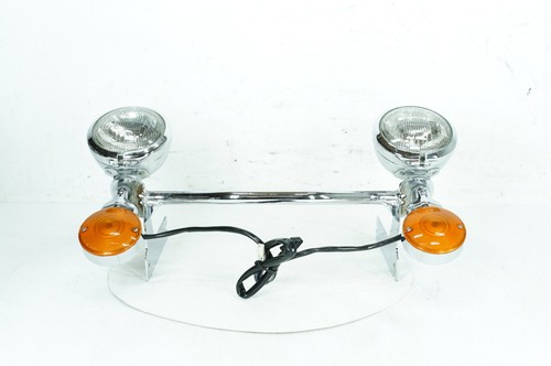 2002 Harley Touring Electra Glide OEM Front Turn Signal Indicators Aux Light Bar