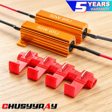 Pcs 50w 6ohm Load Resistors For Led Turn Signals - Led Load Resistor Kit Fix 2 Pcs 50w 6ohm Load Resistors For Led Turn Signals - Led Load Resistor Kit Fix 2