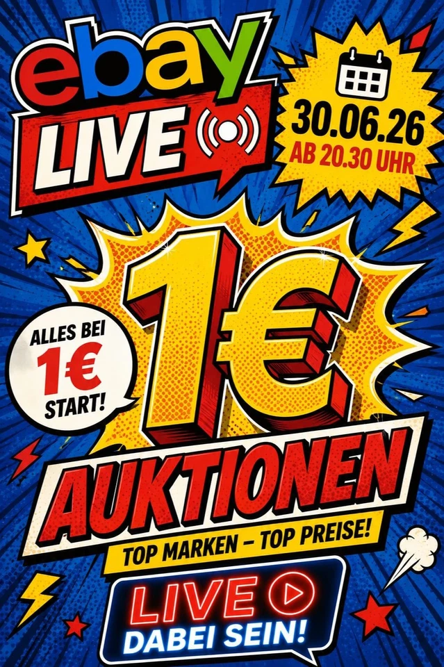 1€ Auktion 15 Sekunden !!!