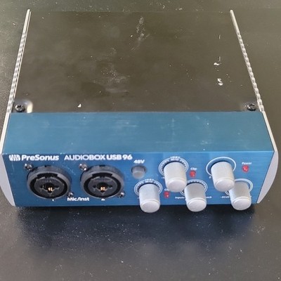 PreSonus AudioBox USB 96 USB Audio Interface MIDI Phantom Power Studio One