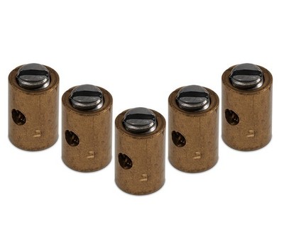 Schraubnippel 5 Stück Gaszug Bremszug Kupplungszug Bowdenzug Roller, Moped Mofa