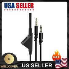 Replacement Audio Cable Cord Volume Control for Astro A10 A40 Gaming Headset 2M