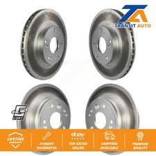 Front Rear Coated Disc Brake Rotors Kit For 2003-2011 Honda Element KG-100883