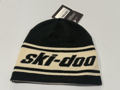 NEW Ski-Doo Reversible Beanie O/S Green Knit Hat
