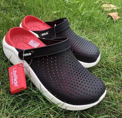 Unisex Lite Ride Sandalen Clogs Crocband Loch Hausschuhe Schuhe Badeschuhe - Bild 24 von 27
