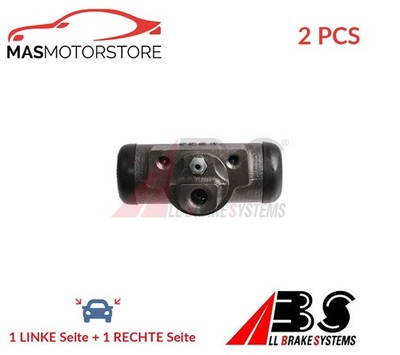 RADBREMSZYLINDER TROMMELBREMSE PAAR ABS 82090 2PCS P FÜR PLYMOUTH