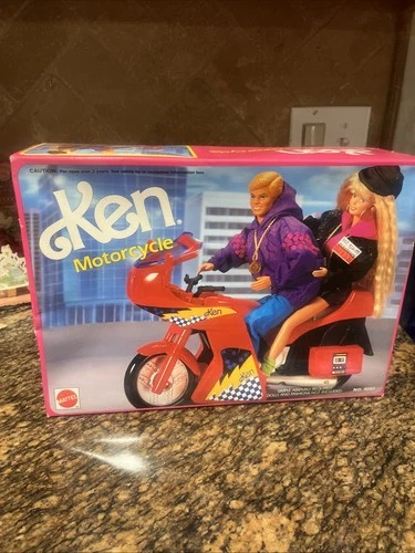 Vintage Barbie, Ken Motorcycle 8051 Mattel. sealed! Brand New