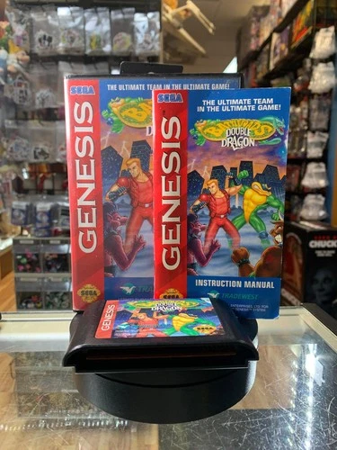 Battletoads Double Dragon (Sega Genesis, Vintage Video Games) COMPLETE